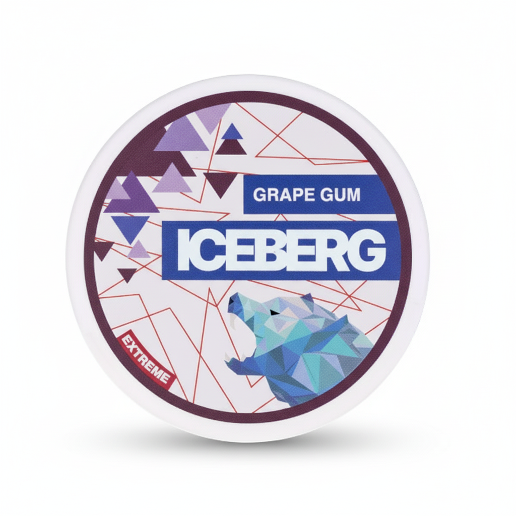 Iceberg Grape Gum-50mg